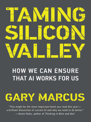 cover image of Taming Silicon Valley